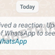 Imagen para el artículo titulado Ahora podrás reaccionar a un mensaje de WhatsApp en lugar de responder
